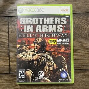 Brothers in Arms: Hell's Highway (Xbox 360, 2008) Clean Tested Working Free Ship